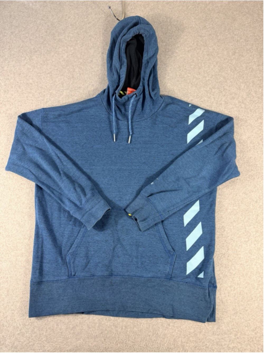 Nike Track & Field Hoodie Mens Medium Blue Pullover 687609-482 Reflective